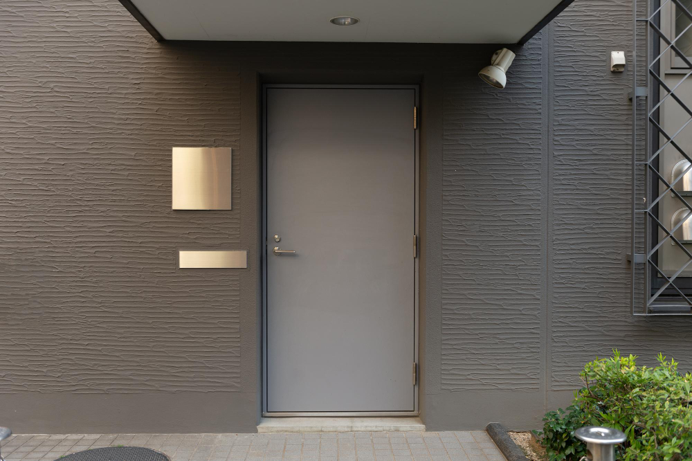Evansville Solid Steel Front Door
